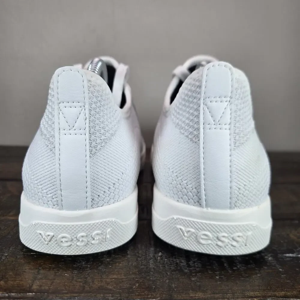 Vessi Weekend Sneaker Womens Size 7 Waterproof Shoes Marble White